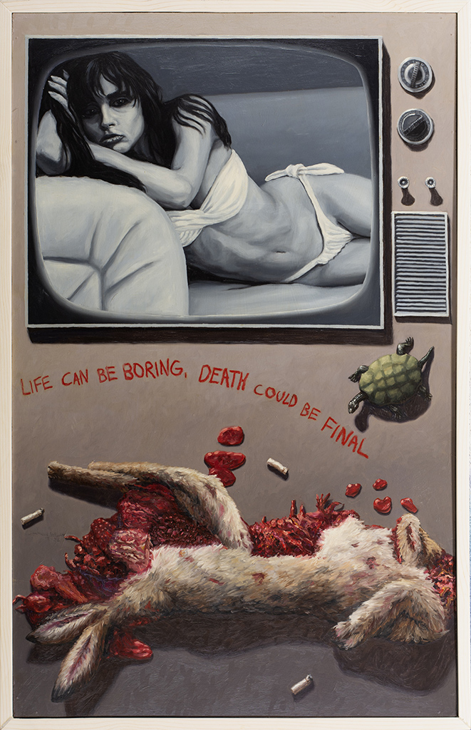 Life can be boring, but death is final
